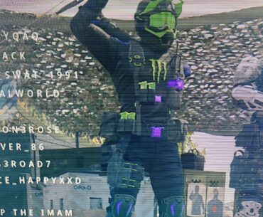 Anyone know why my operators arm gets like this after every mission !?