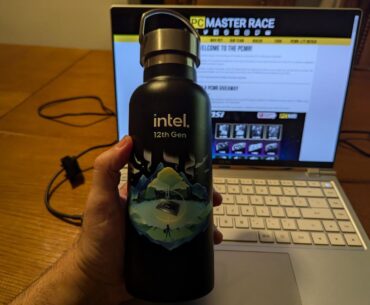 I temporarily downgraded my water bottle, just to be safe.