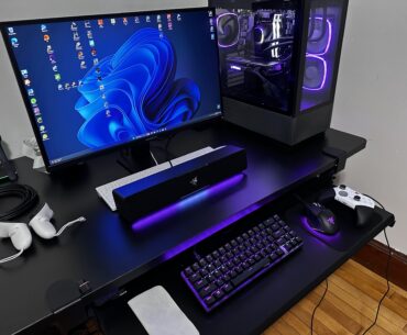 Not much, but happy with my setup.