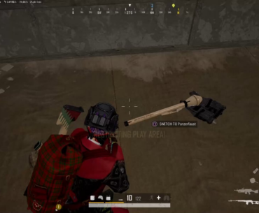 Pretty cool trick shot with the pazerfaust