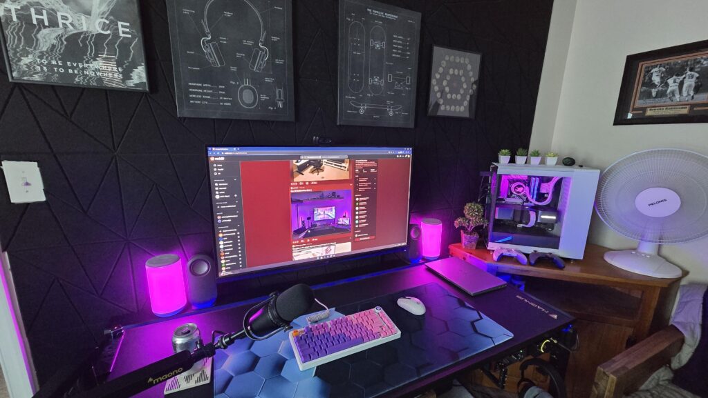 Gaming and wfh corner.