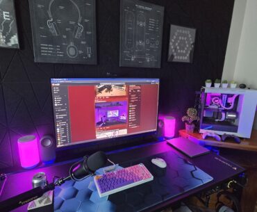 Gaming and wfh corner.