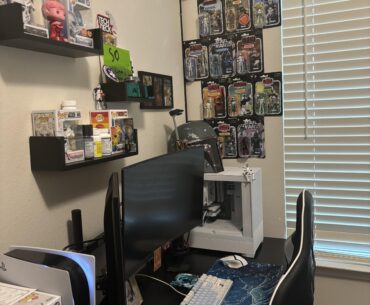 My desk for the next 6-7 months before my wife and I buy our first home.