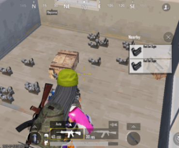 I see your 8 energy drinks, and raise you to 17 red dot sights