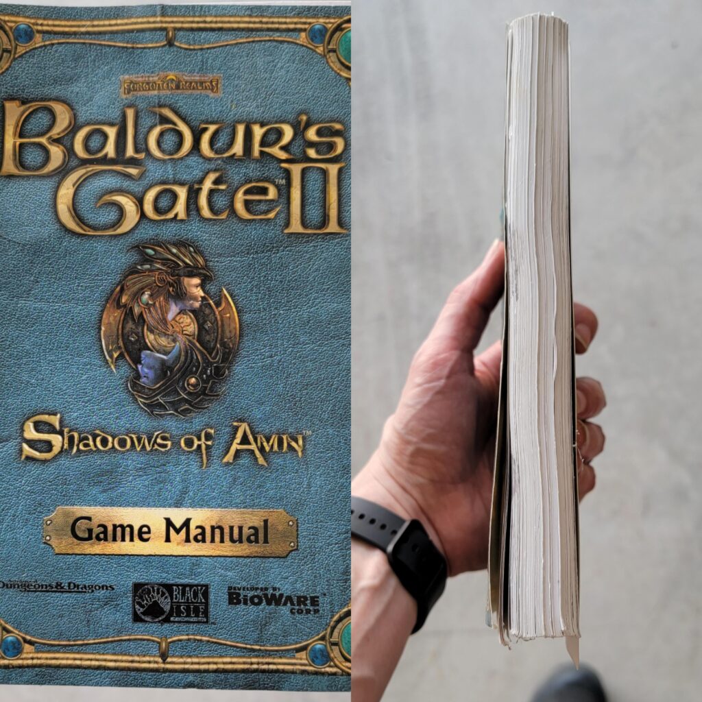 They sure don't make manuals like they used to
