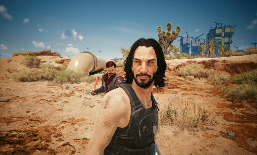 Johnny looks really nice in this lighting