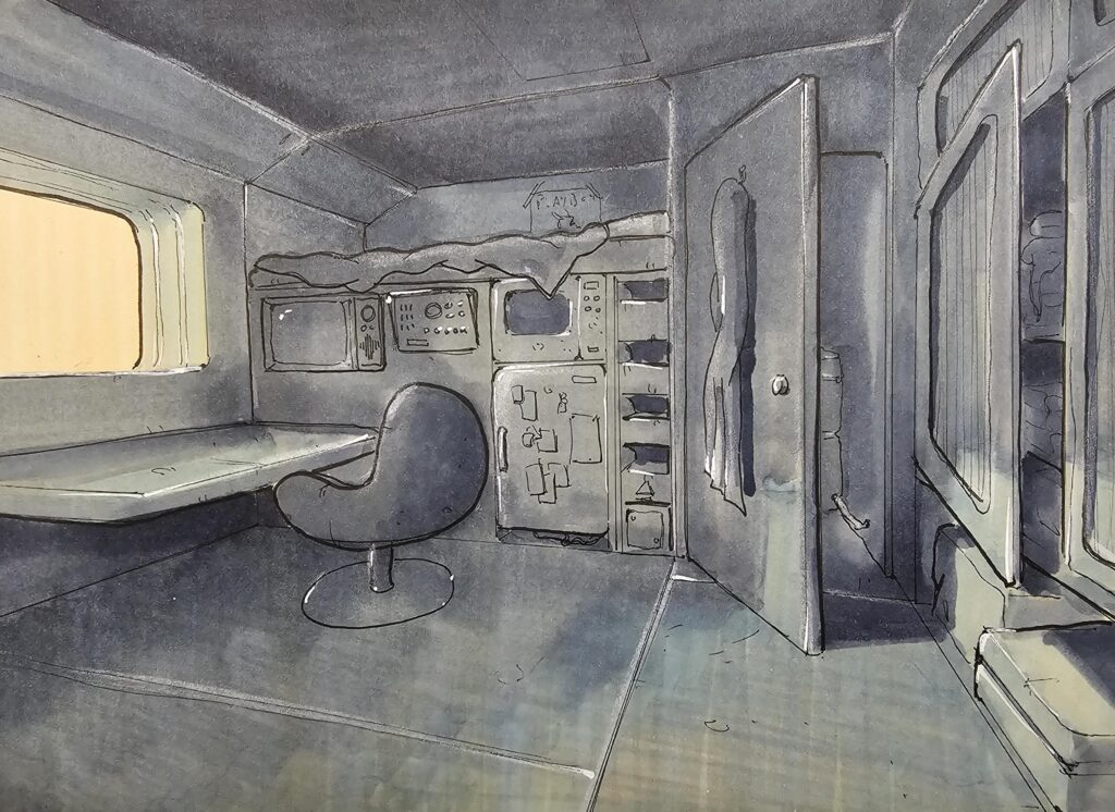 “The home of your dreams” (from my sketchbook). "The home of your dreams" (from my sketchbook).