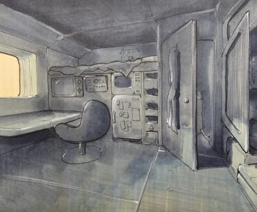 "The home of your dreams" (from my sketchbook).