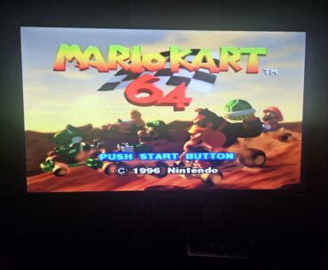 Finally unlocked the Alternate Title Screen for Mario Kart 64. Playing on original hardware.