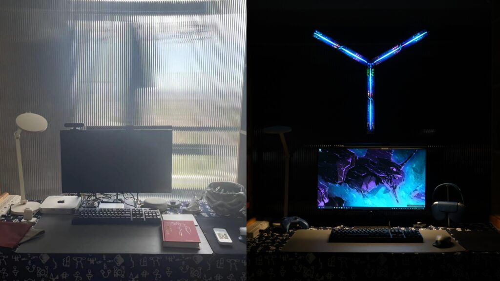 Mom's like:If that desk stays a mess, you'll be looking for a new place! So... Can I stay now?