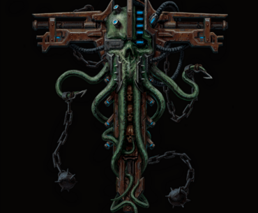 What if you combine Cthulhu and cyberpunk style?