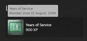 My Steam account is now old enough to vote