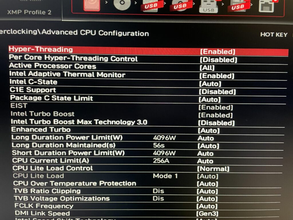 How do I turn off Intel turbo boost? It’s greyed out. i9 10900k