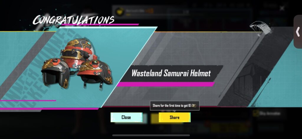 Another helmet to the collection