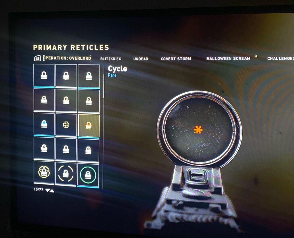 Anyone know how to get these reticles?