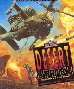 The first open world game I ever played. (Desert Strike) Sega Genesis