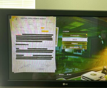 Black ops Coldwar Story mode… wtf is this non-Binary crap 😂