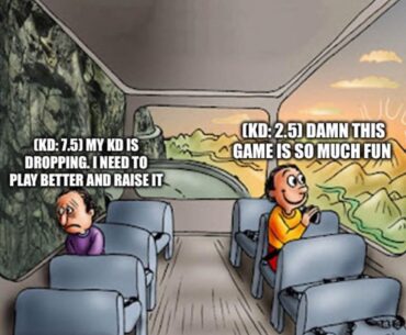 to the people who worry about their kd so much