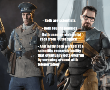 Similarities between two unrelated characters