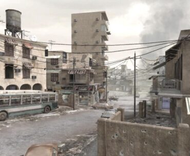 Millions of players used to play here, now it is the ghost town(Call of Duty 4, Crossfire map)
