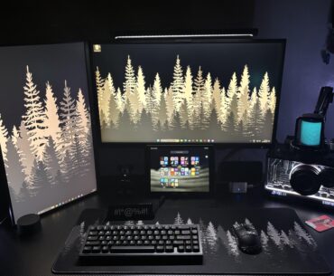 MINIMAL DUAL MONITOR SETUP