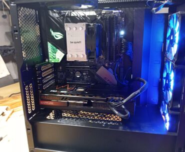 My Friend Just sent me this picture and said that he built himself a new pc