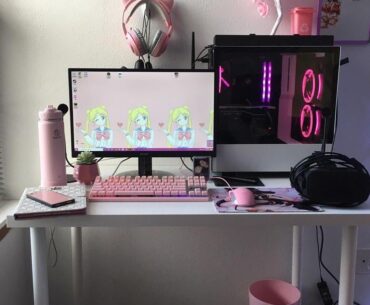 Here's a setup with delicate, pretty colors