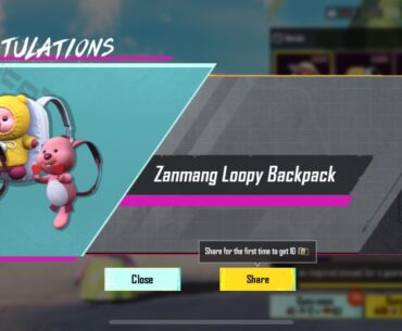 One of the cutest backpacks PUBG has released ever 🥳🥹