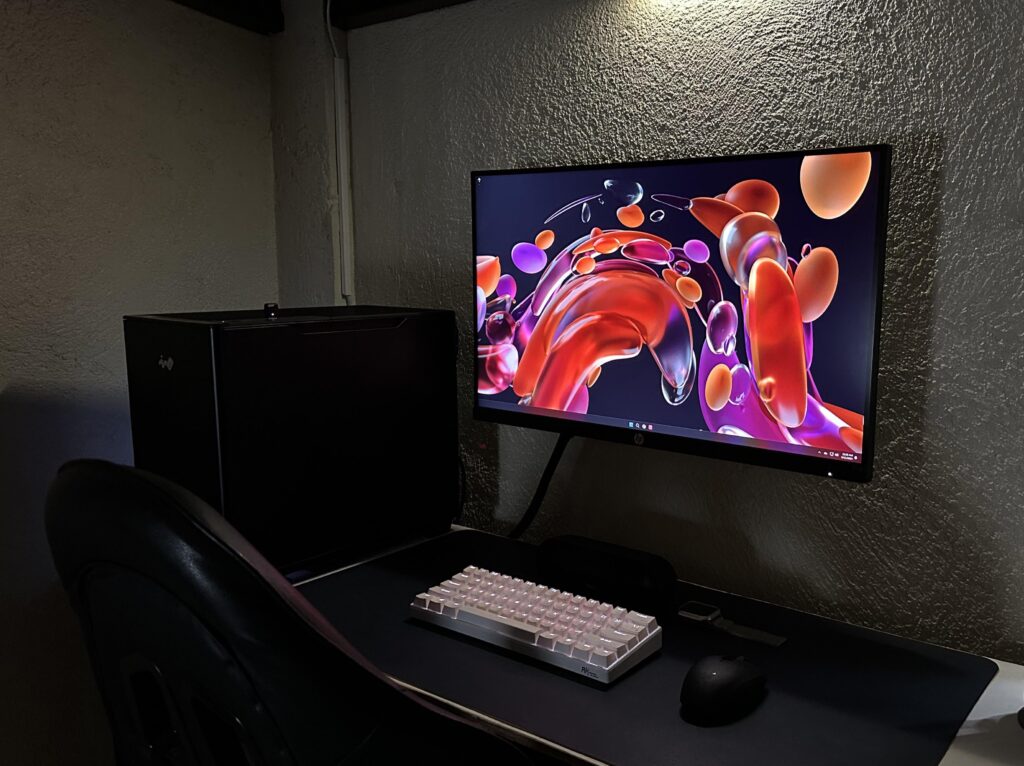 My first gaming setup