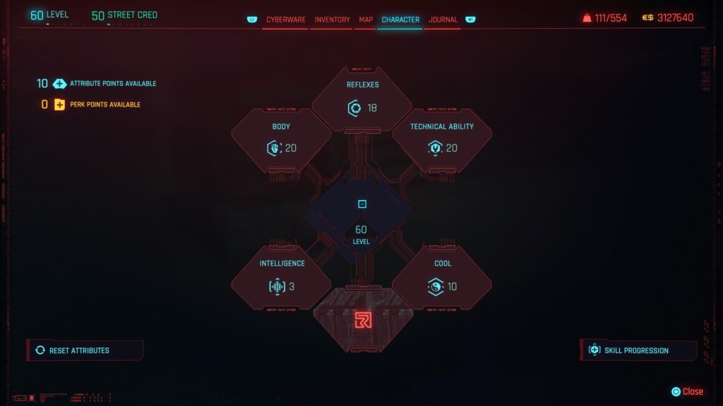 What attribute should I dump my 10 points to? What attribute should I dump my 10 points to?