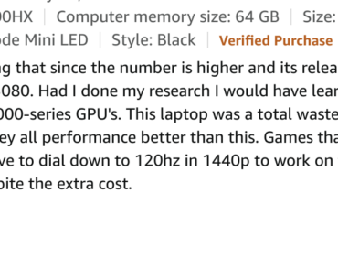 This review makes me mad