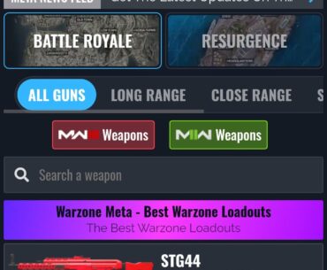 Warzone meta