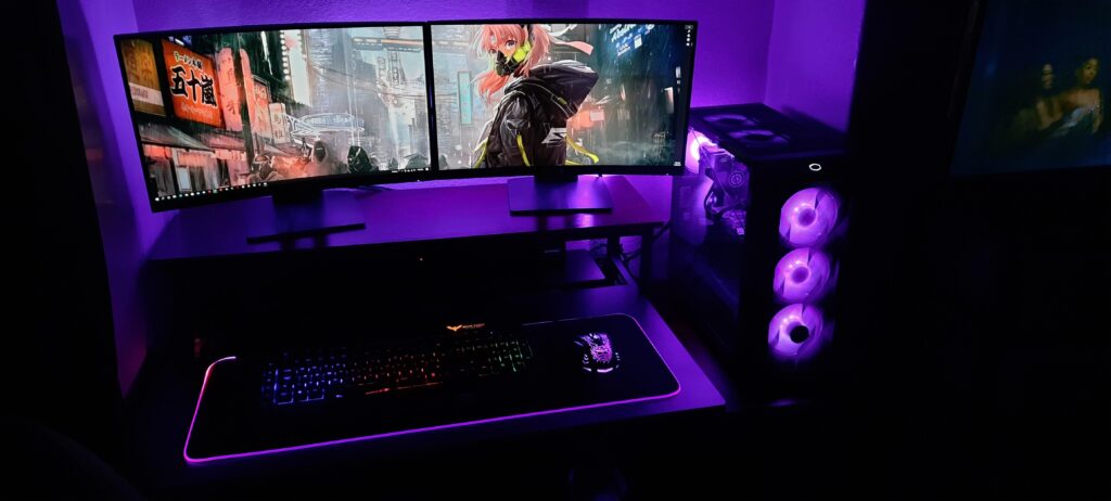 My battle station