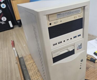 Me and my boss got bored and decided to make an old computer new again
