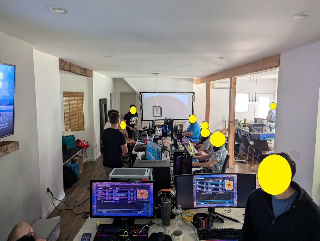 Our annual LAN Party was this past weekend