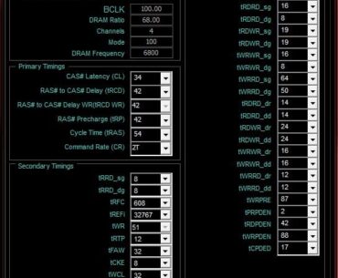 i7 14700KF not hitting past 6800mhz DDR5