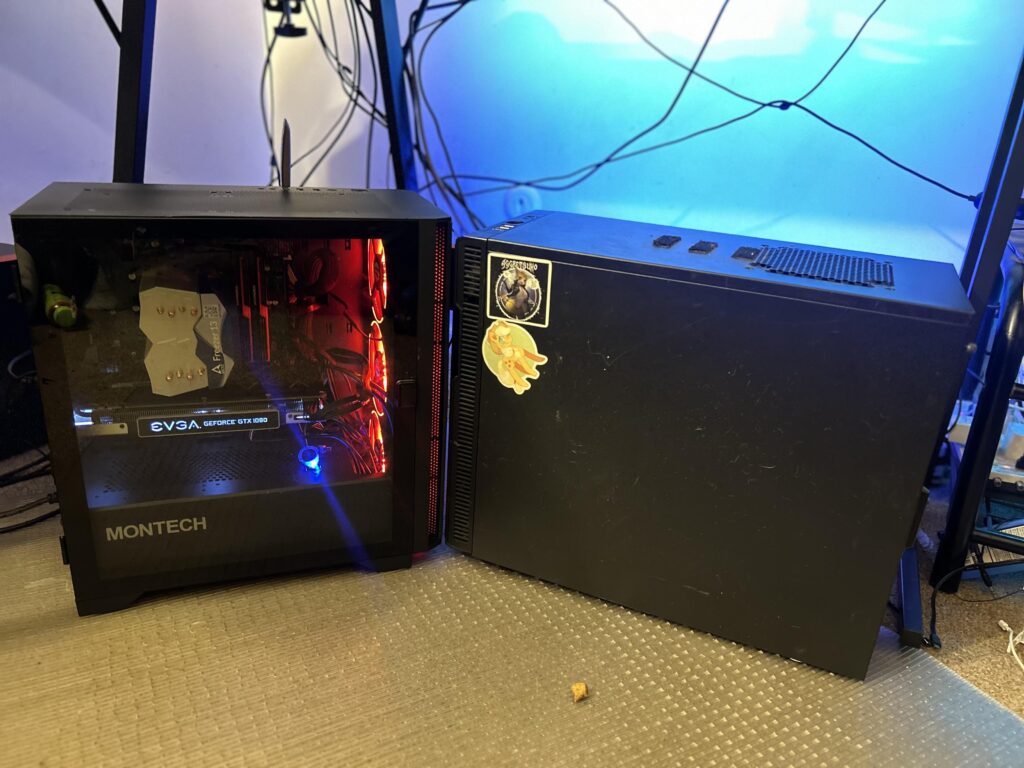 Found out my main rig had a micro ATX so i swapped my main rigs guts into the pc i was intending to fix up and use as a secondary pc.