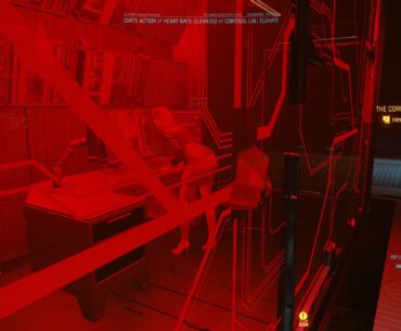 Is this Meredith Stout spying at Arasaka headquarters?