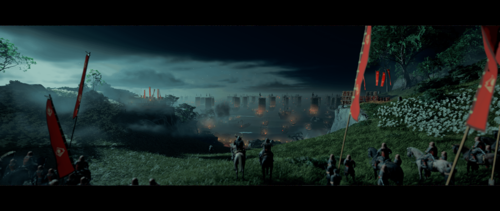 Colored lines on the black bars when playing Ghost of Tsushima on Steam. Any ideas?