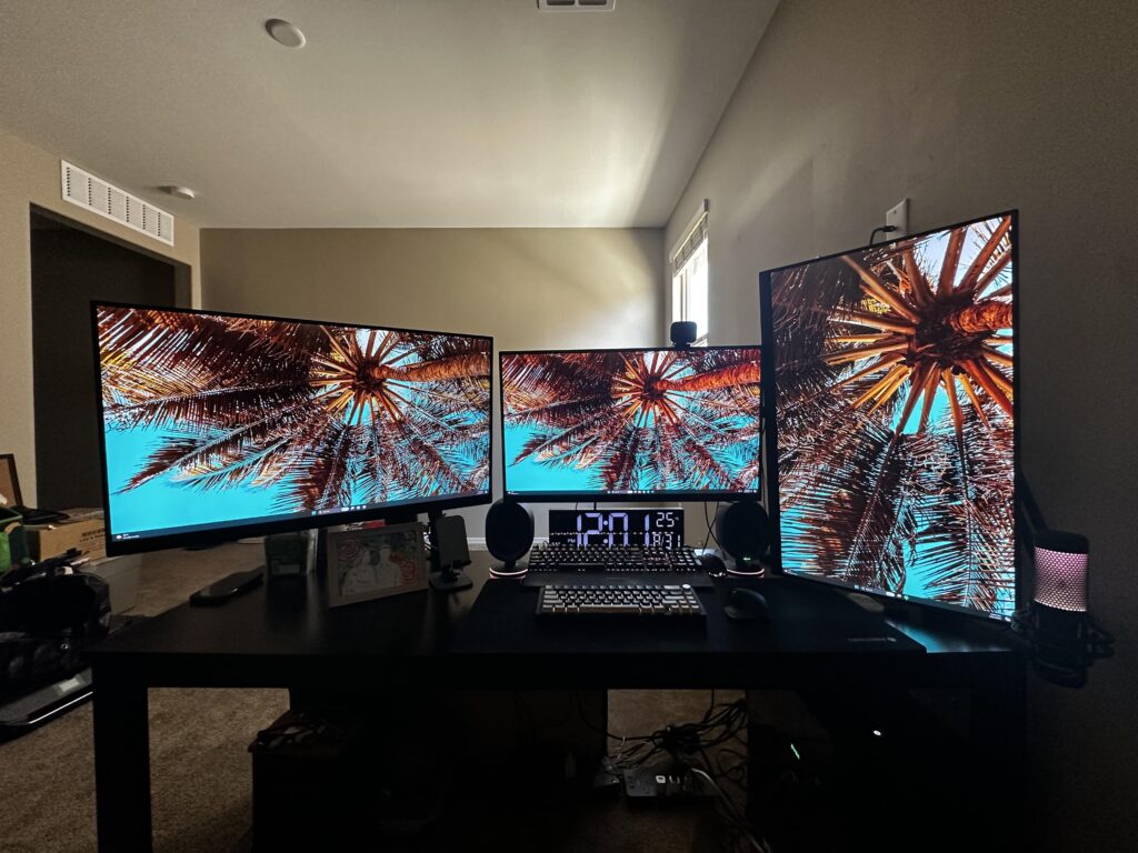 My setup thus far, just moved! My setup thus far, just moved!