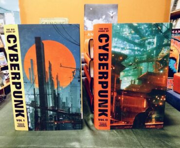 Congrats to Dangiuz for getting his art on the cover of the Big Book of Cyberpunk