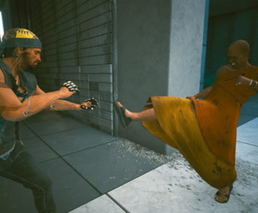 I accidentally bumped into a monk and he was very unhappy about it. So much for that oath of pacifism.