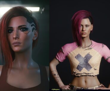 Can we all agree that the E3 version of female V was way better than the final version