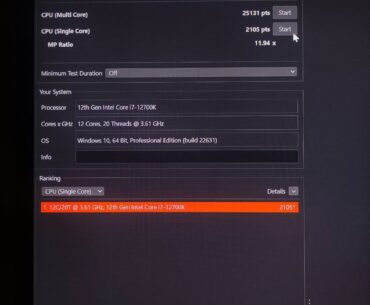 Are these scores good for 12700k?