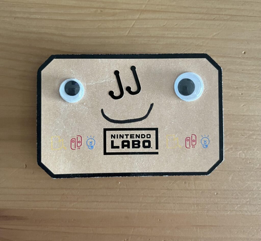 Still got my Nintendo Labo nametag from the San Francisco event back in 2018
