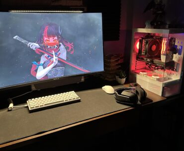 i dont want this as a main monitor because its too big and i want a 24 inch, but how do i orient it? do i make it vertical? its a 240 hz monitor and i dont wanna waste it, i still wanna use it for gaming, just not competitively, so do i just put it beside my 24 inch?