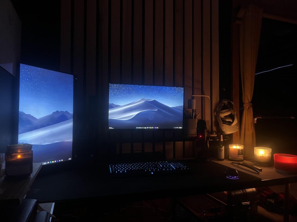 Custom desk (Home Depot plywood)