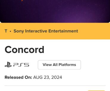 Concord Metacritic at 69