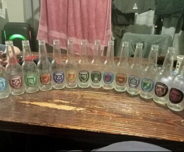 Made irl Perk-A-Cola bottles with my support worker