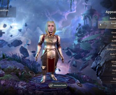 Did Random for my Guardian on Baldur's Gate III, it made a halfling Billie Eilish.